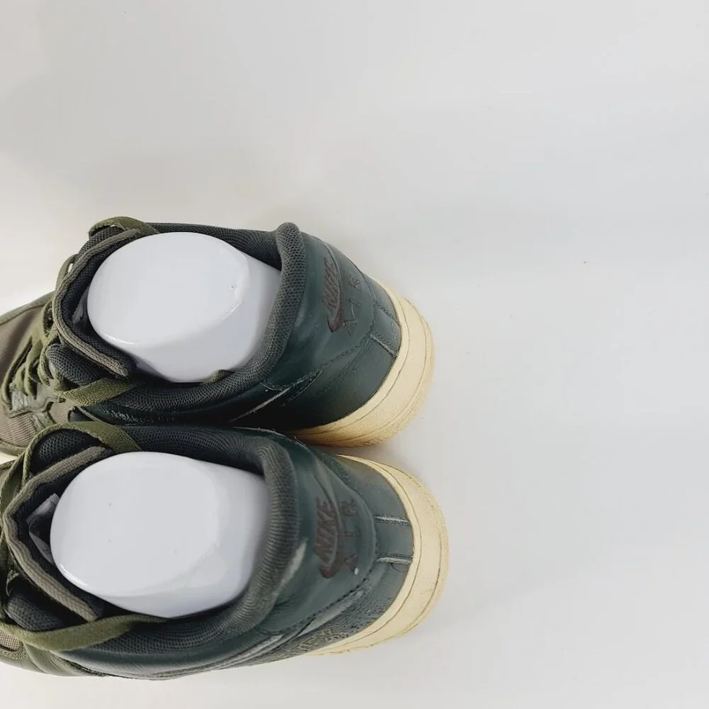 Nike Men's Dark Green Olive Air Force 1 GTX Leather Athletic‎ Sneaker Size 11